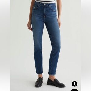 AG high rise straight leg denim size 31